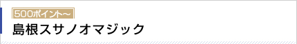 500ポイント～島根スサノオマジック